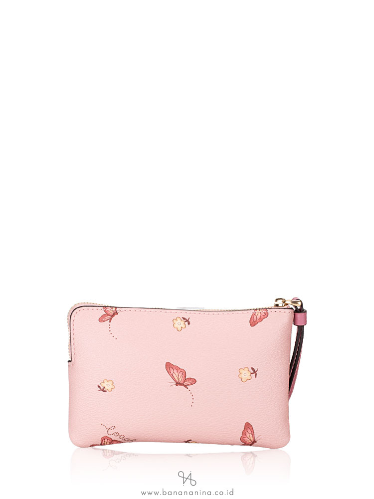 Coach wallet butterfly top