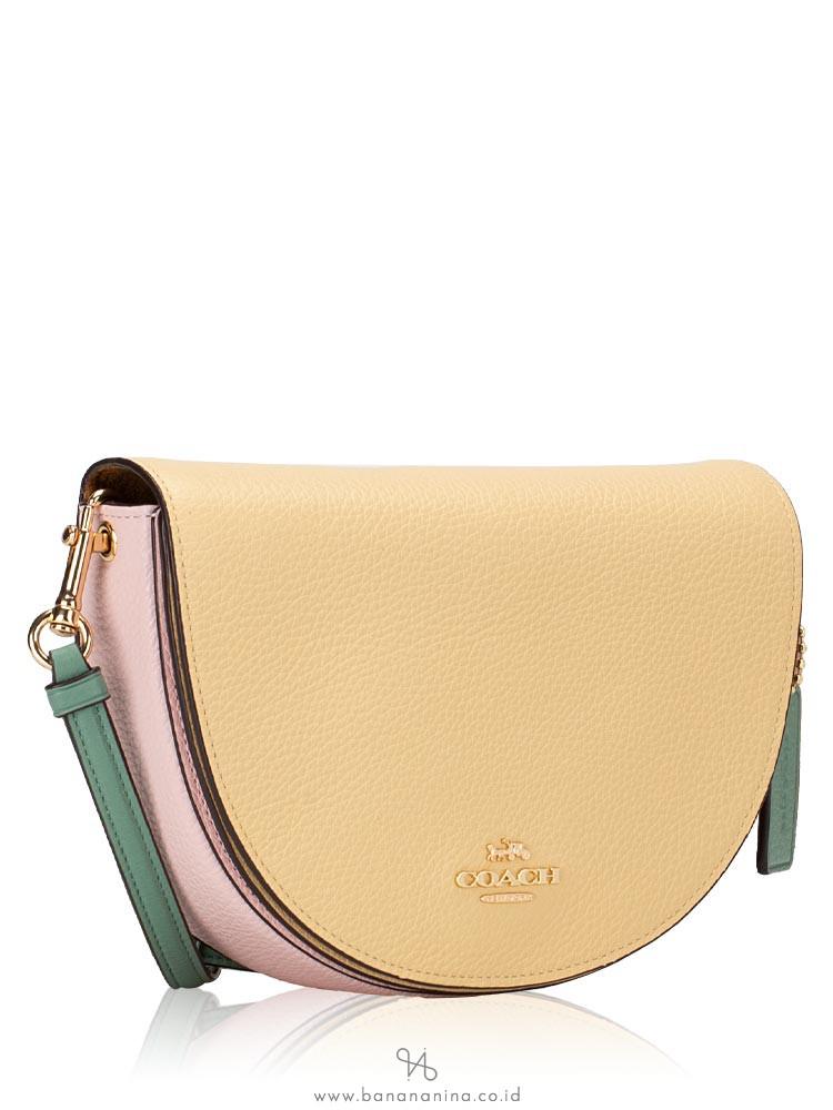 Coach C2857 Colorblock Ellen Crossbody Vanilla Cream Multi