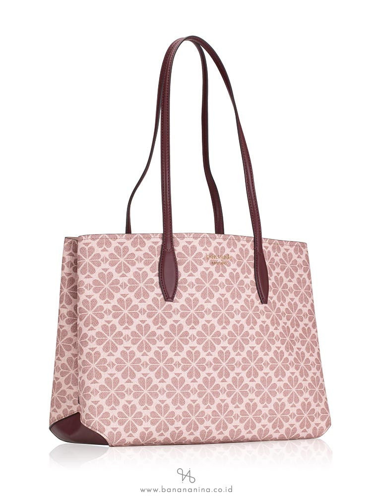 kate spade flower coated canvas tote