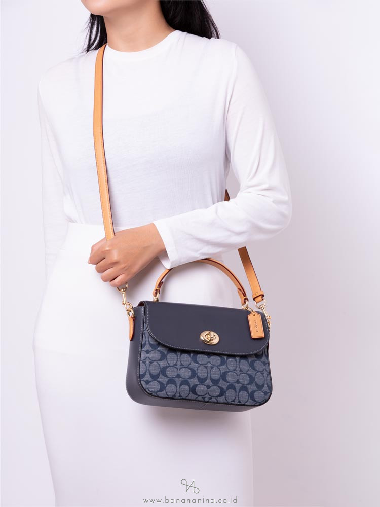 marlie top handle satchel green