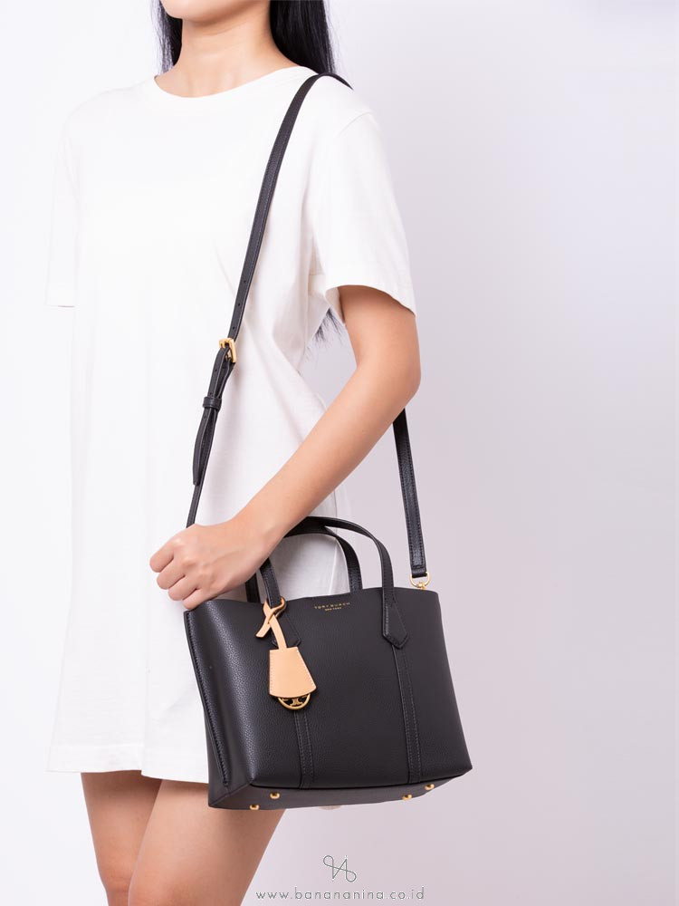 Tory burch perry tote triple compartment on sale