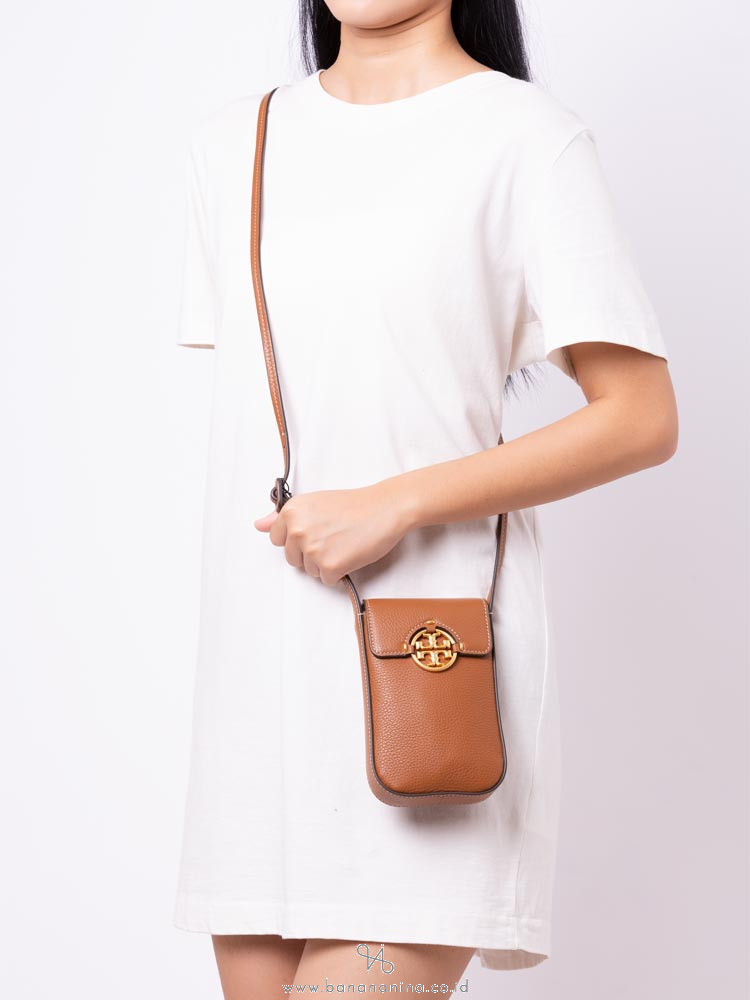 Tory burch miller leather smartphone crossbody best sale