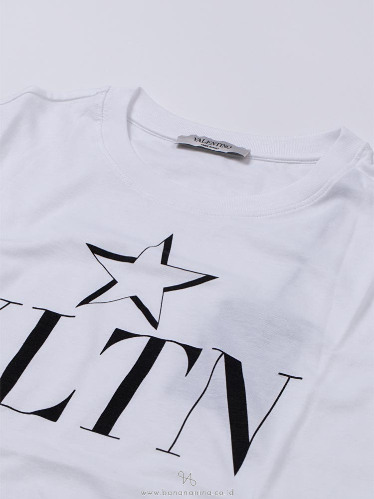 Valentino VLTN Star T-Shirt White Sz S