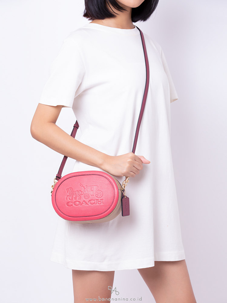 coach messenger bag pink
