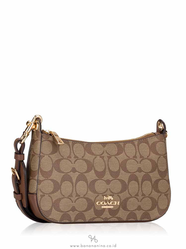 coach monogram baguette bag