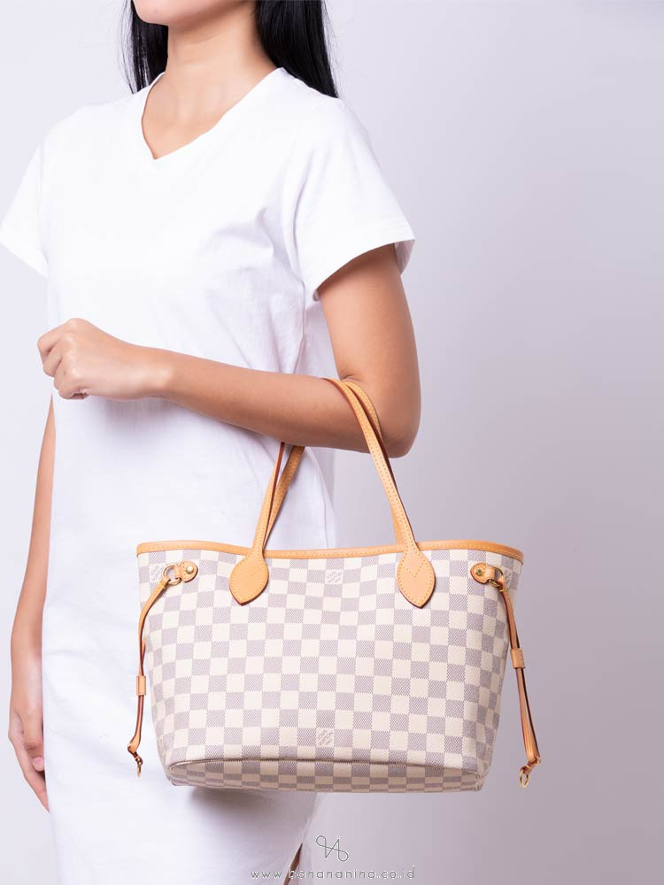 louis vuitton azur neverfull pm