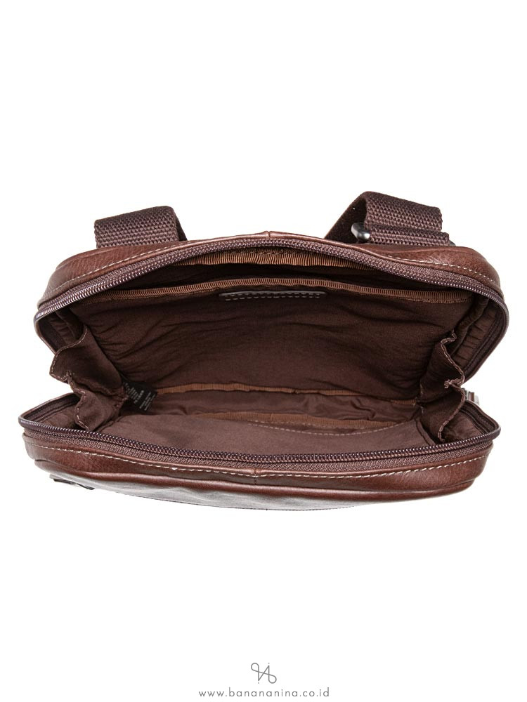 Men SBG1249201 Kenton Courier Dark Brown