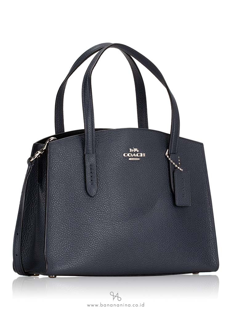 coach black charlie carryall