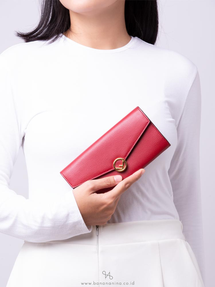 fendi red wallet