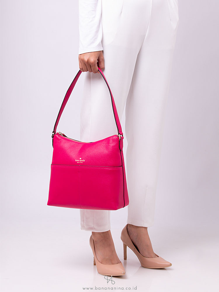Kate Spade Bailey Shoulder Bag Pink Ruby