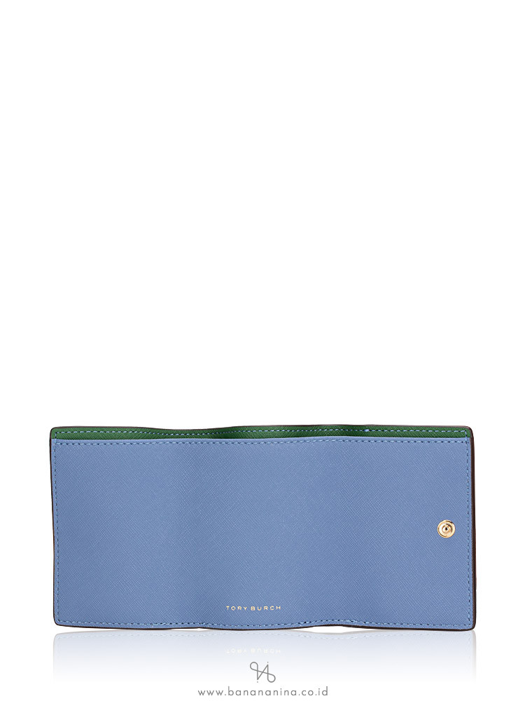 tory burch blue card holder