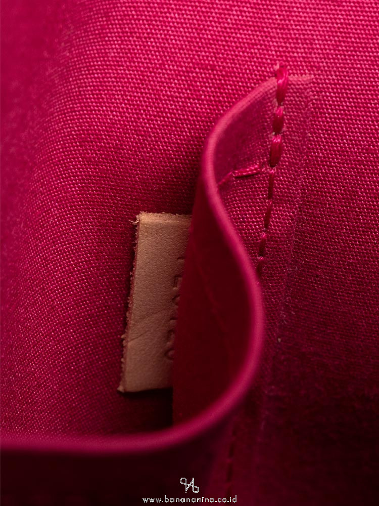 Louis Vuitton Monogram Vernis Alma PM Rose Indien