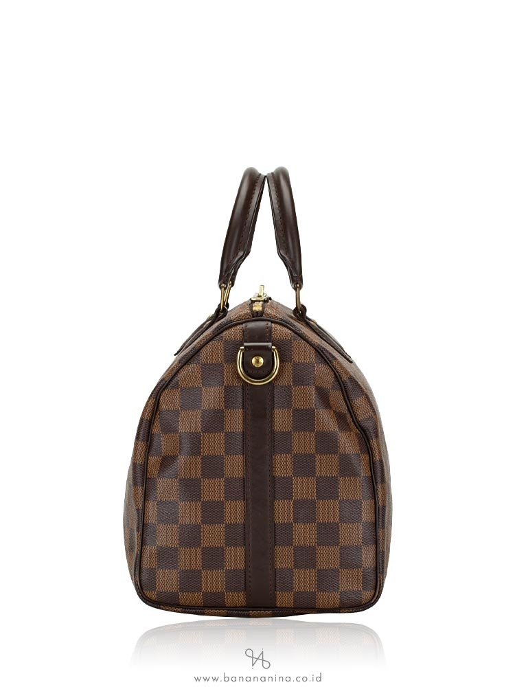 Louis Vuitton Damier Ebene Speedy 30 Bandouliere