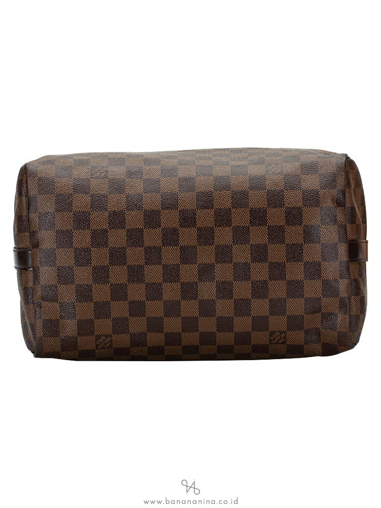Louis Vuitton Damier Ebene Speedy 30 Bandouliere