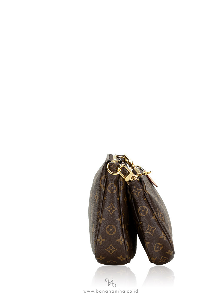 Louis Vuitton Monogram Multi Pochette Accessories Rose Clair