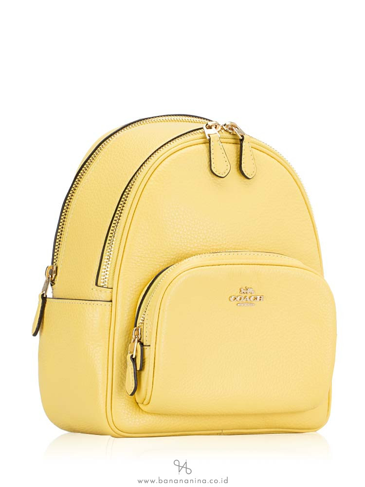 Coach C8603 Coach Mini Court Backpack Retro Yellow