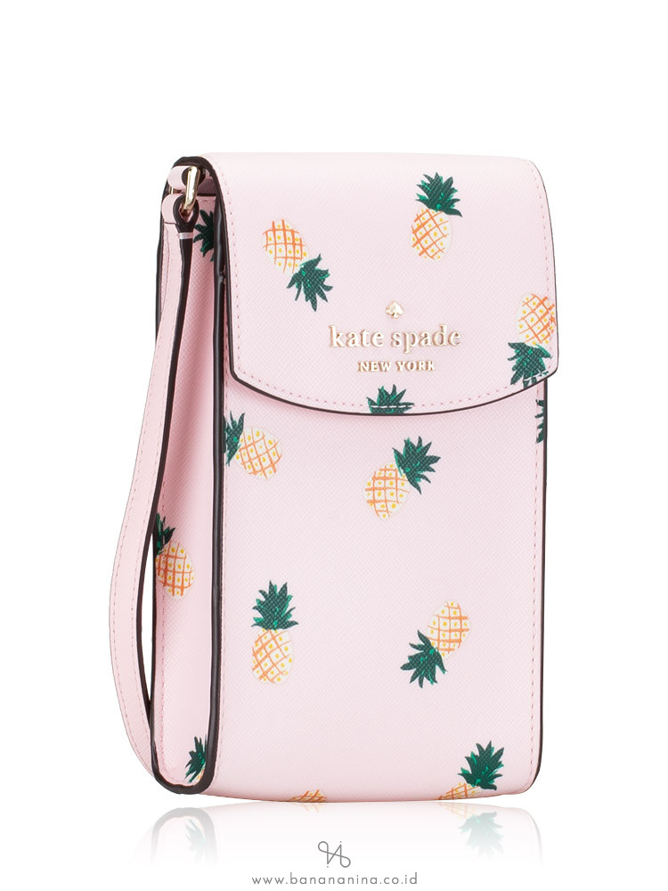 Pink & Teal Pineapple Staci Convertible Crossbody Bag Kate Spade