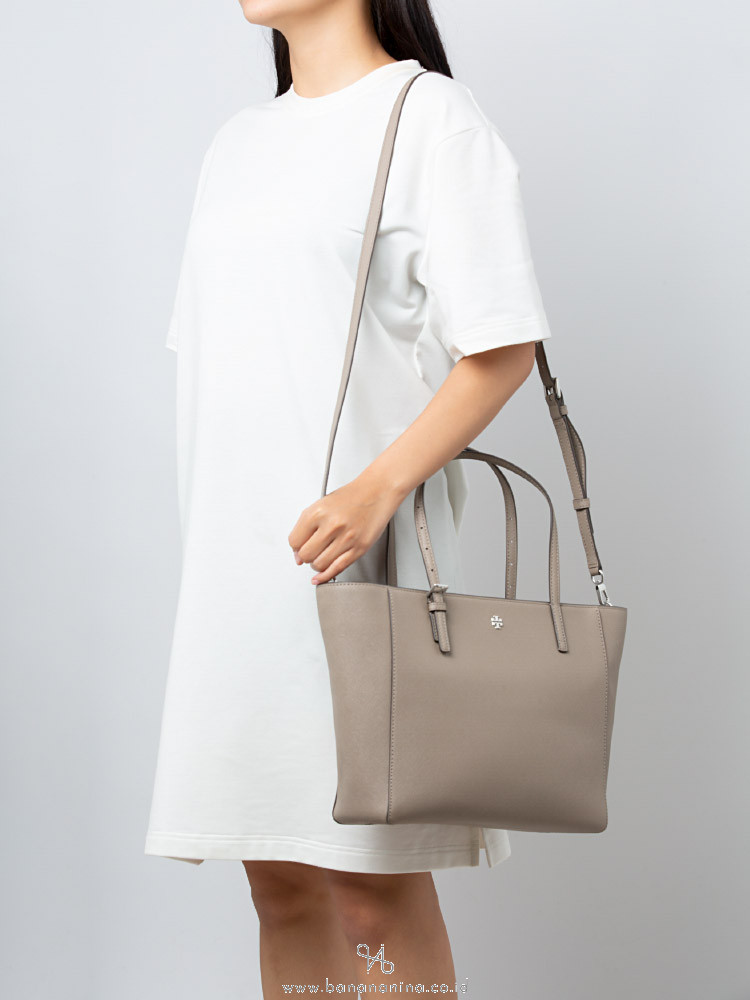Tory Burch, Bags, Nwt Tory Burch Emerson Large Double Zip Tote In New  Ivory
