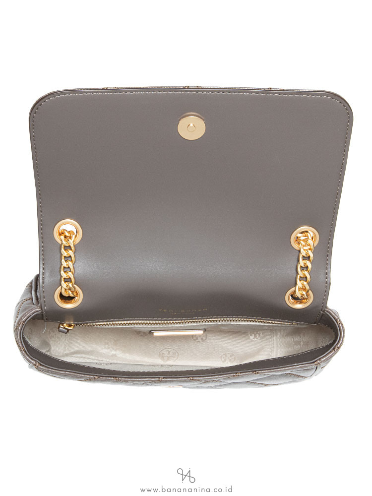 Tory Burch Willa Small Shoulder Bag Volcanic Stone
