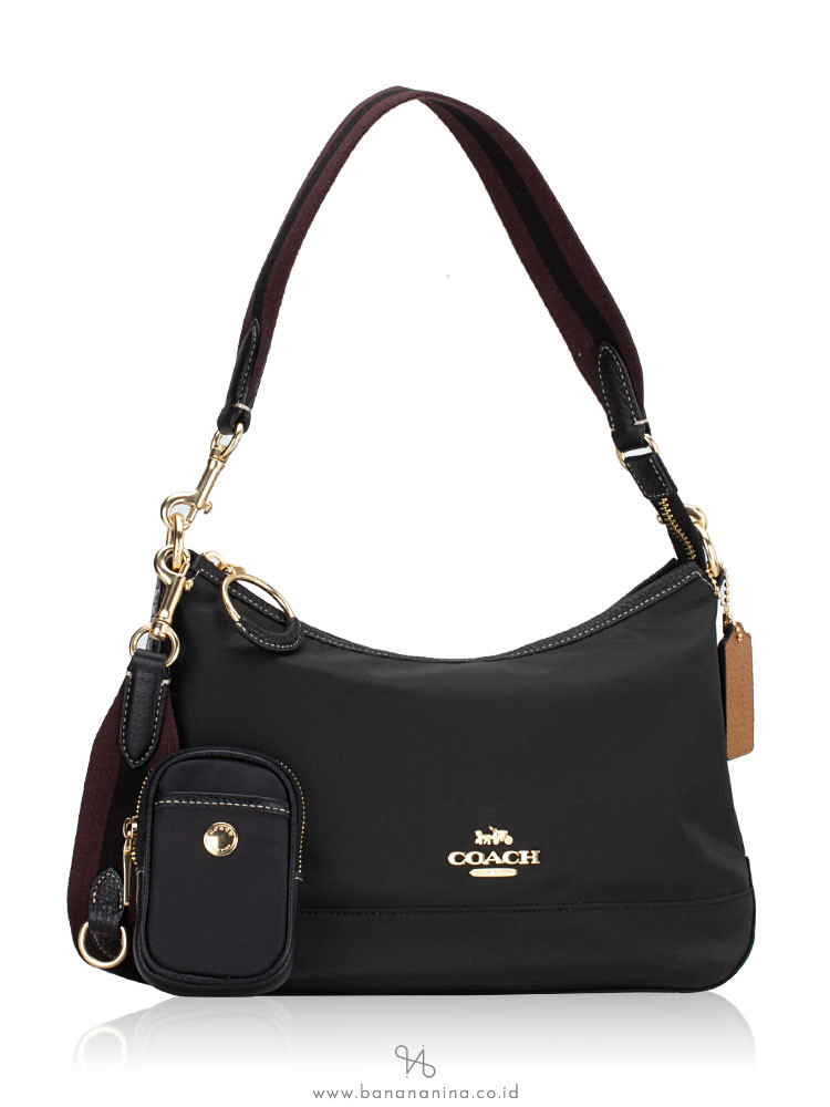 COACH Nylon Crossbody Bag in Black