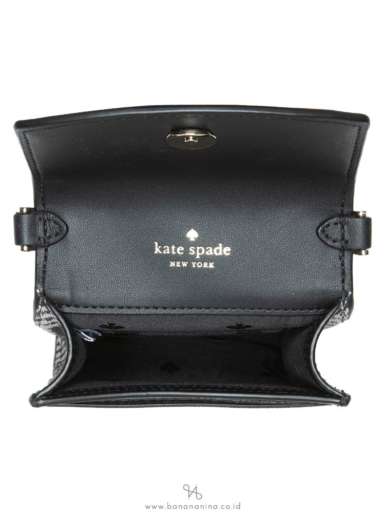 Kate Spade Staci NS Flap Phone Crossbody in Black (WIR00008) - USA