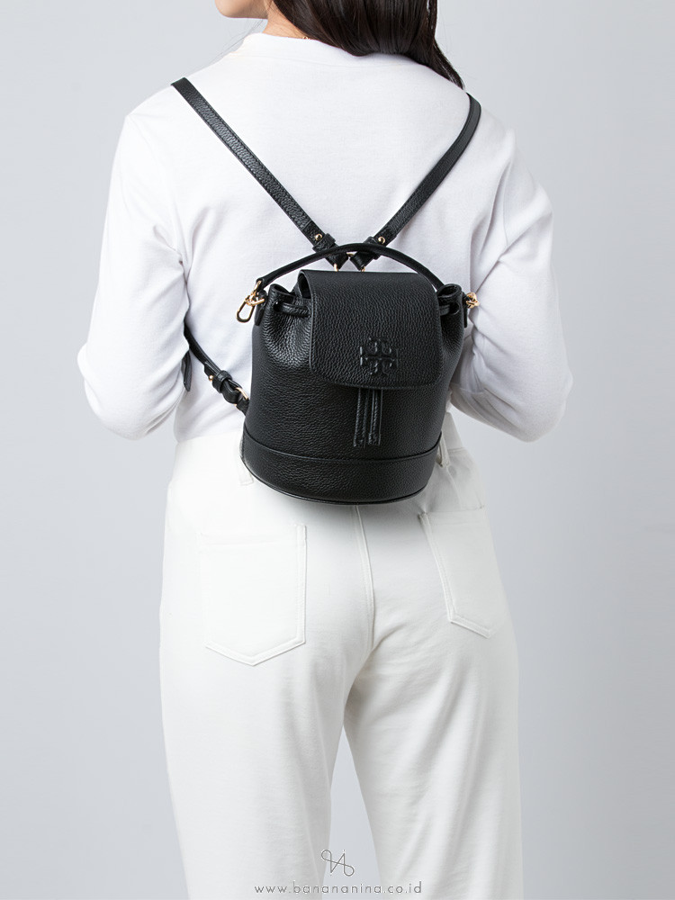 Tory Burch Women's Thea Mini Backpack (Black
