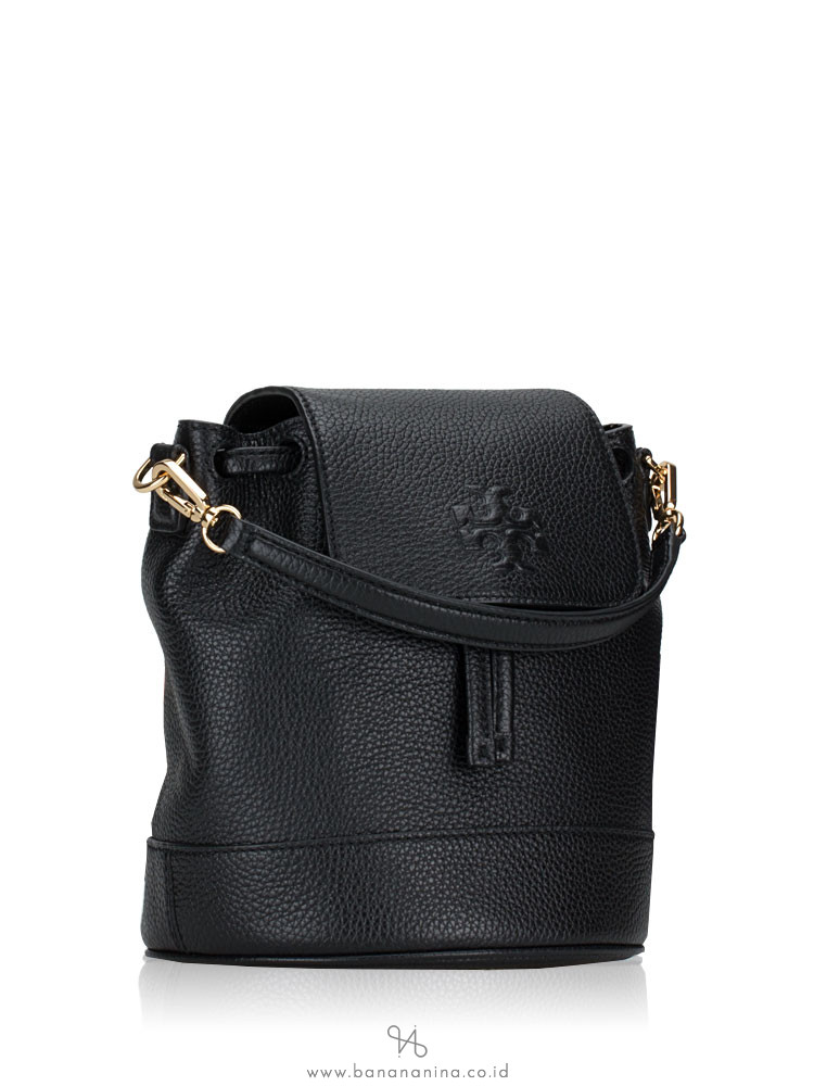 Tory Burch Bags | Thea Mini Bucket Backpack- Tory Burch | Color: Black | Size: Os | Skalivas10's Closet