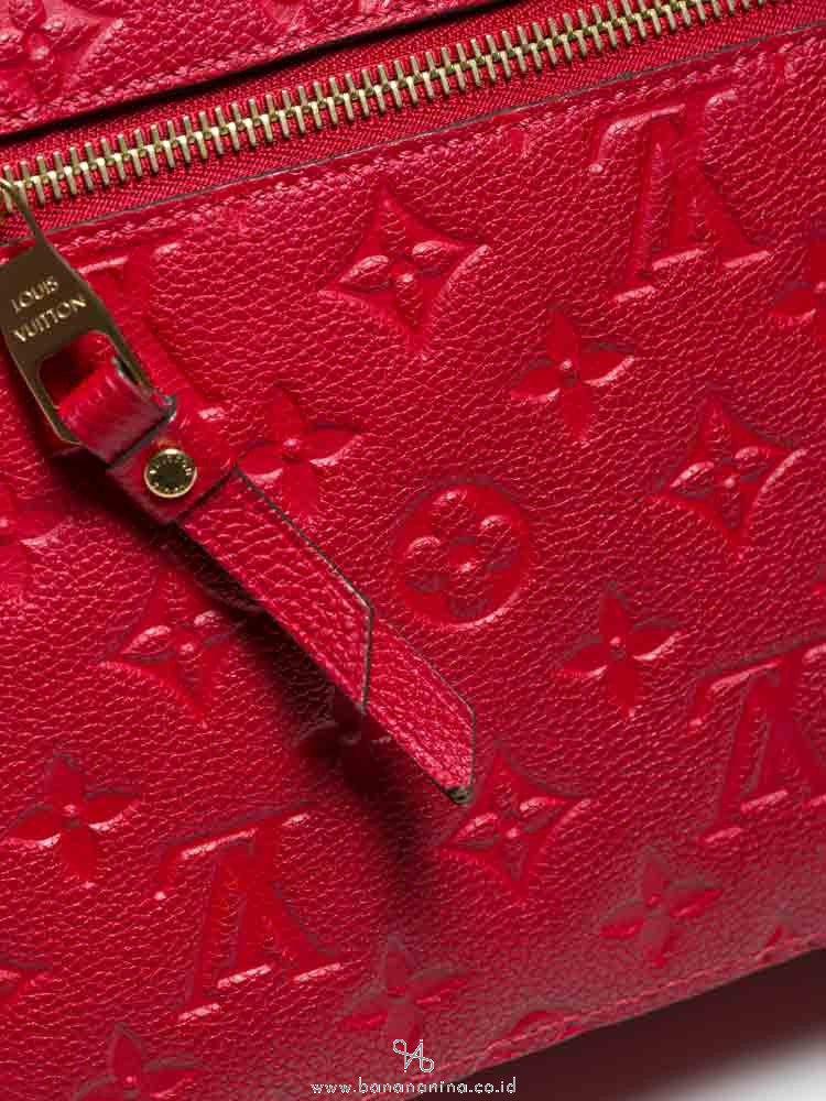 Louis Vuitton Zip Wallet in Scarlet Monogram Empreinte Leather red  excellent !