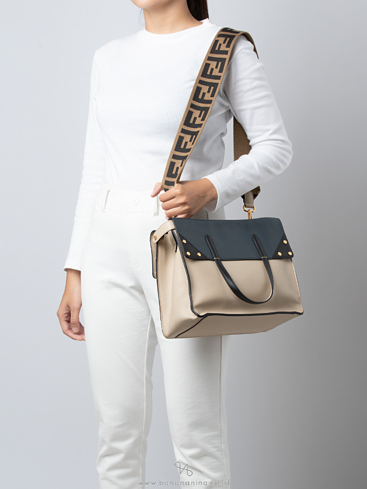 Fendi medium flip tote clearance