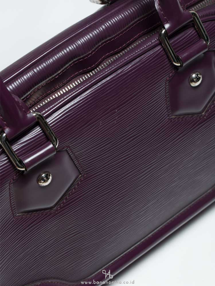 Louis Vuitton Black Epi Bowling Montaigne Handbag – Cris Consignment