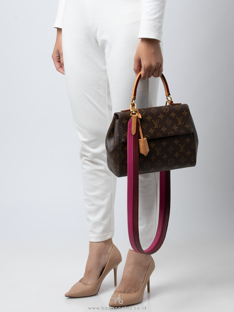 Túi Xách Nữ Louis Vuitton LV Cluny BB Monogram Màu Nâu Siêu Cấp 22cm   DWatch Luxury