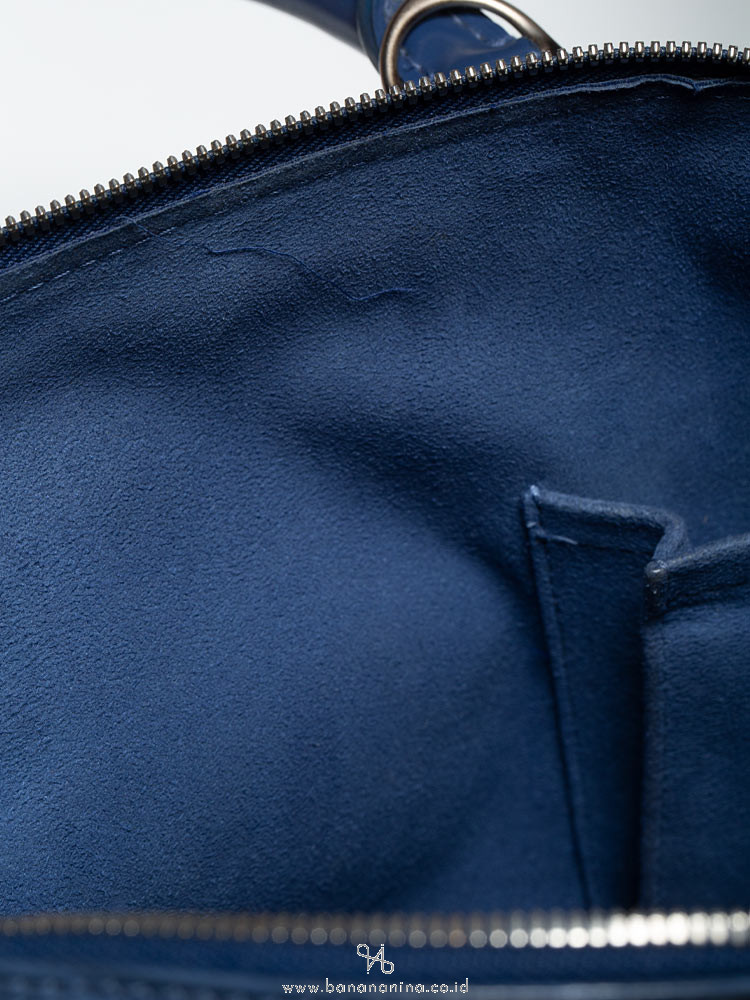 Louis Vuitton Indigo Epi Leather Alma PM - Blue Spinach