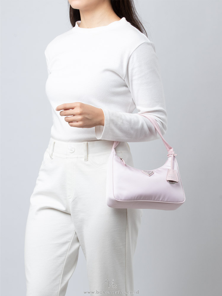 Prada, Bags, Prada Reedition Mini Bag Alabaster Pink
