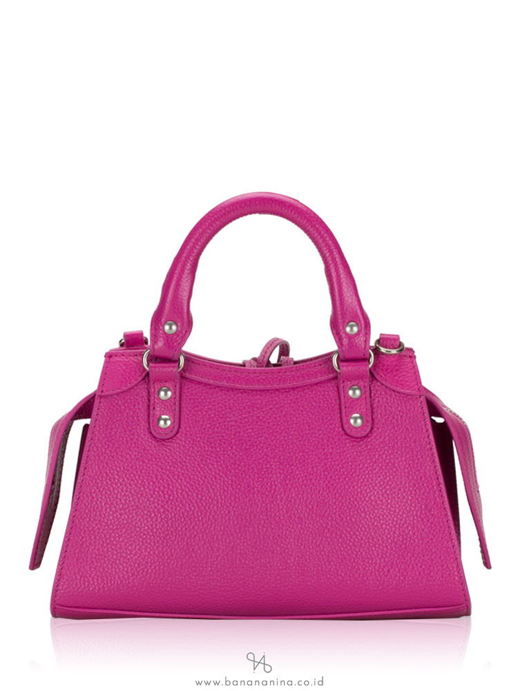 classic silver mini city logo strap