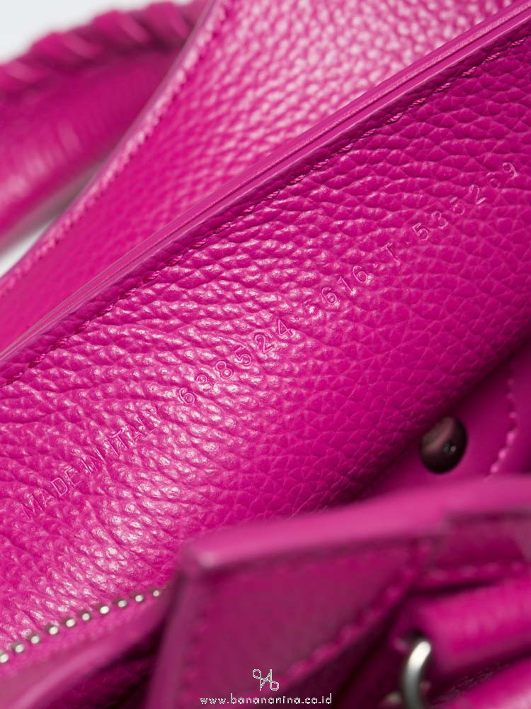 classic silver mini city logo strap