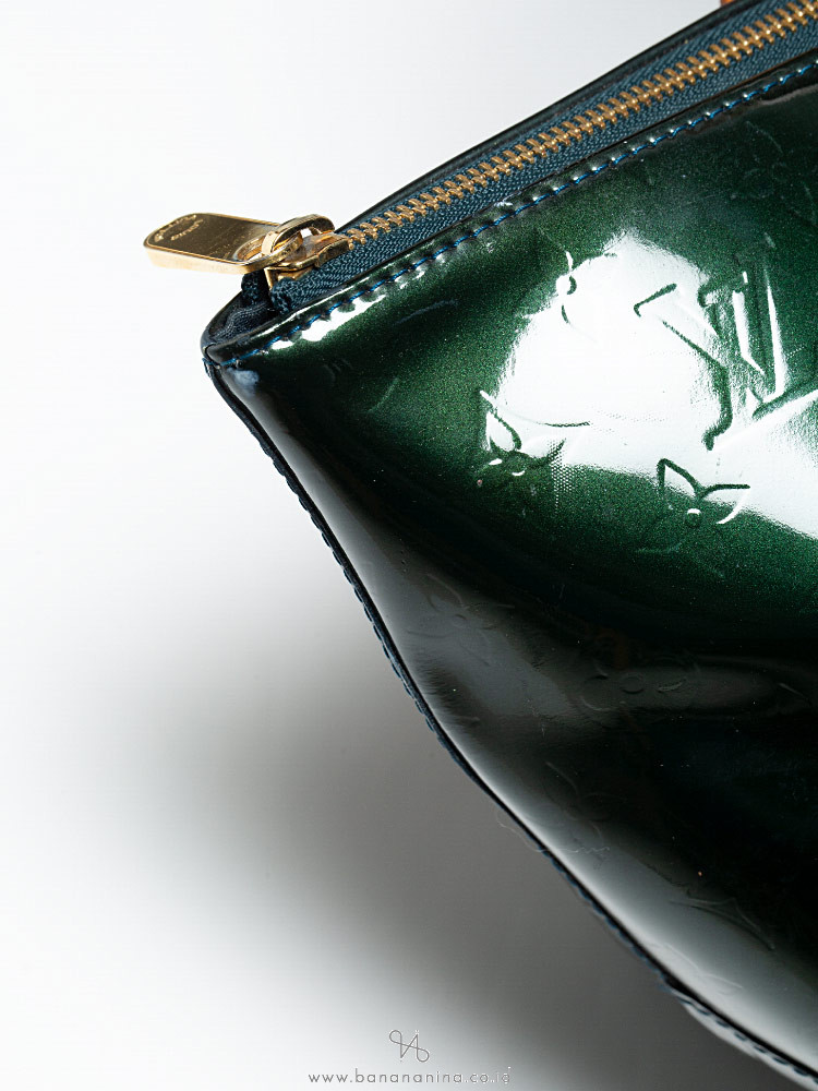 Louis Vuitton Green Vernis Leather Leather Vernis Lexington
