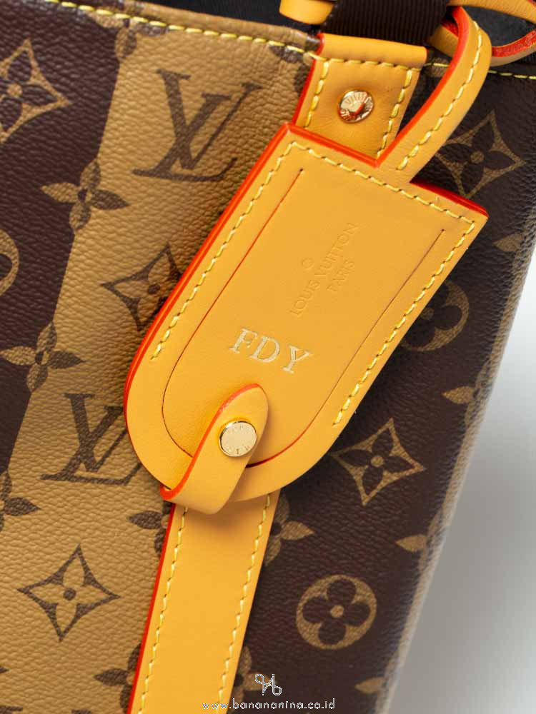 Louis Vuitton Reverse Monogram Stripe Randonnee Messenger Shoulder