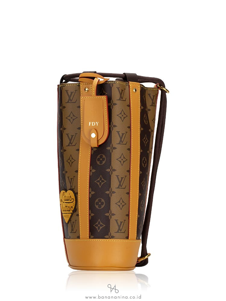 Louis Vuitton x Nigo Trio Messenger Monogram Stripes Brown in Coated Canvas  with Gold-tone - US