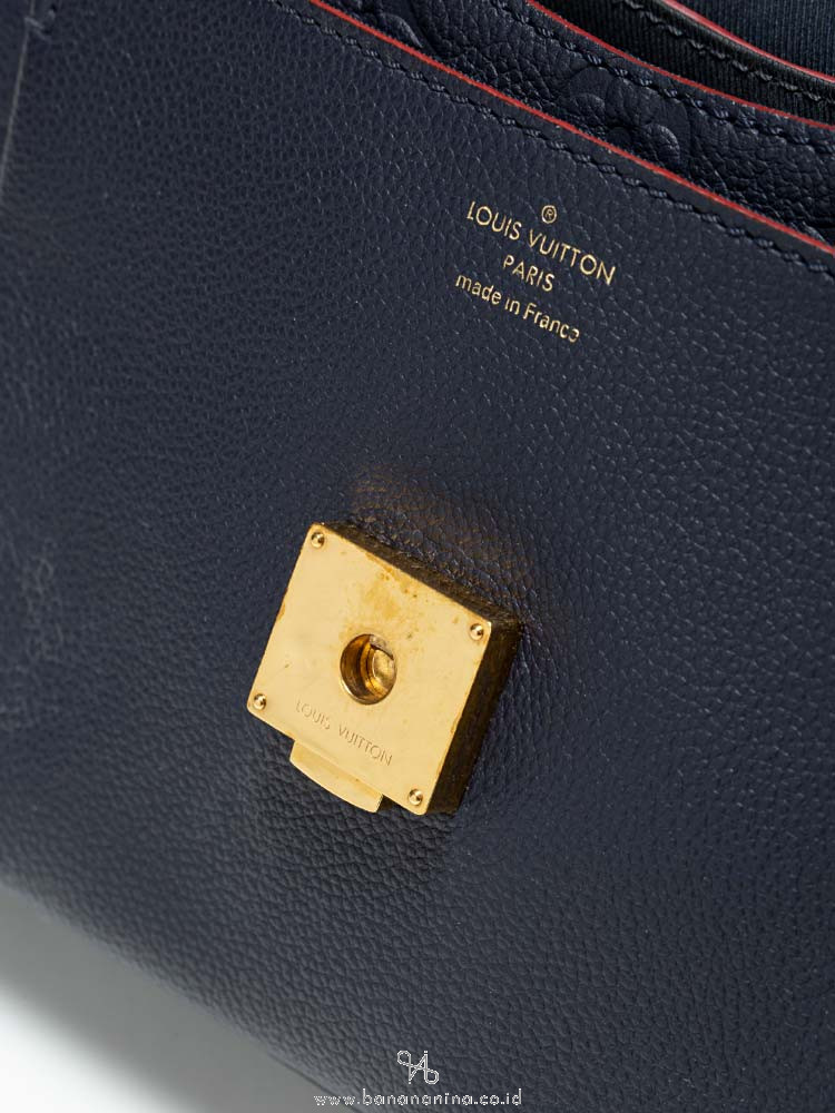 Louis Vuitton Marine Rouge Monogram Empreinte Leather Blanche
