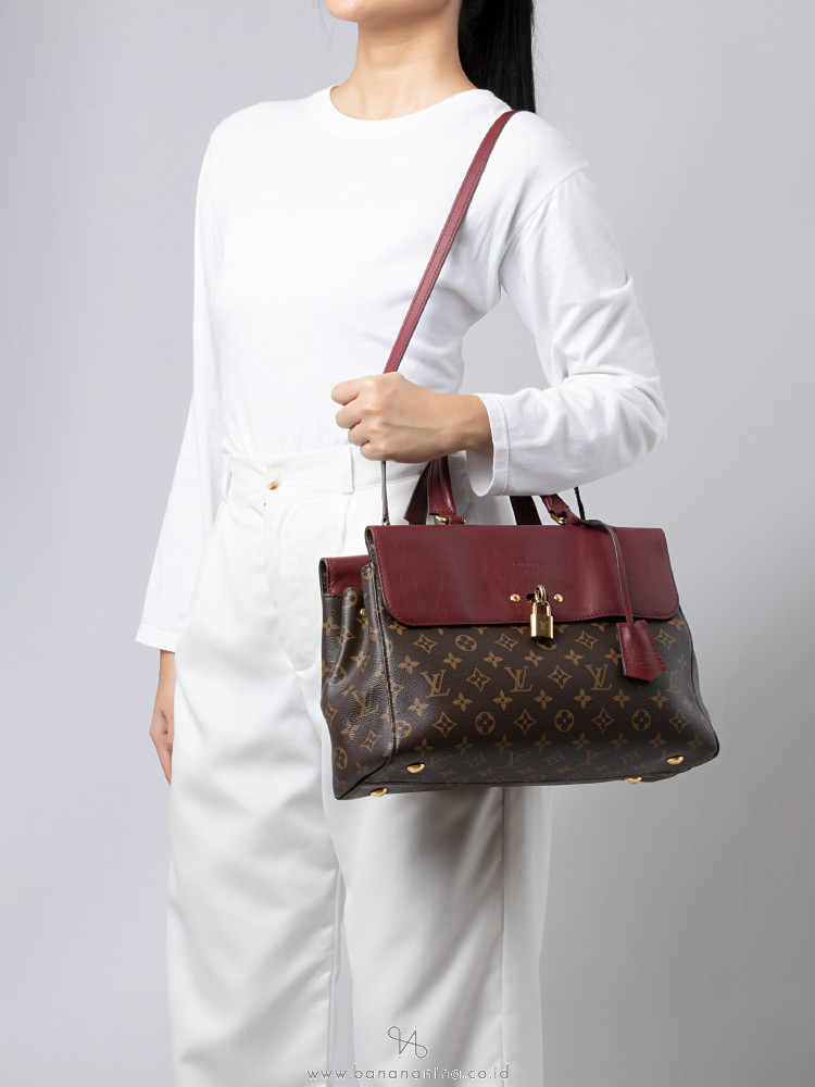 Louis Vuitton Venus Handbag Monogram Canvas and Leather Cerise