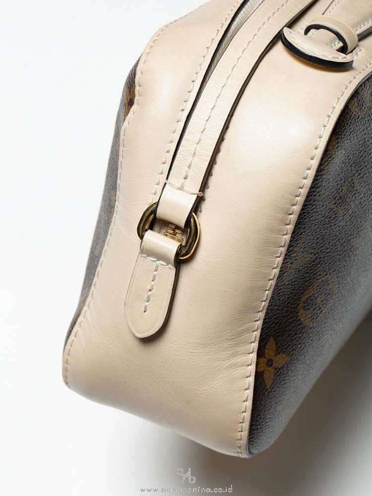 Louis Vuitton Saintonge Cream & Brown Monogram Handbag – TBC Consignment