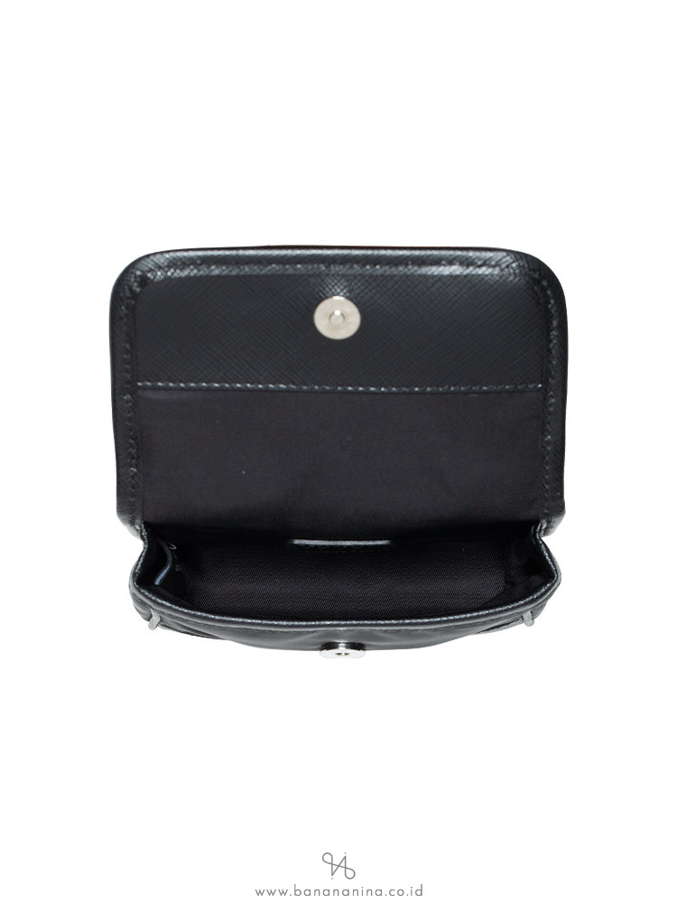 Shop PRADA RE NYLON Re-Nylon and Saffiano leather mini pouch (2ZT022,  2ZT022-2DMH-F0002) by ThePeninsula