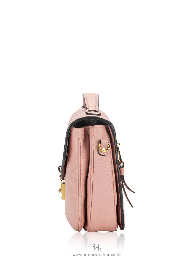 AuthenticLouis Vuitton Empreinte Rose Poudre Pink Leather Clemence