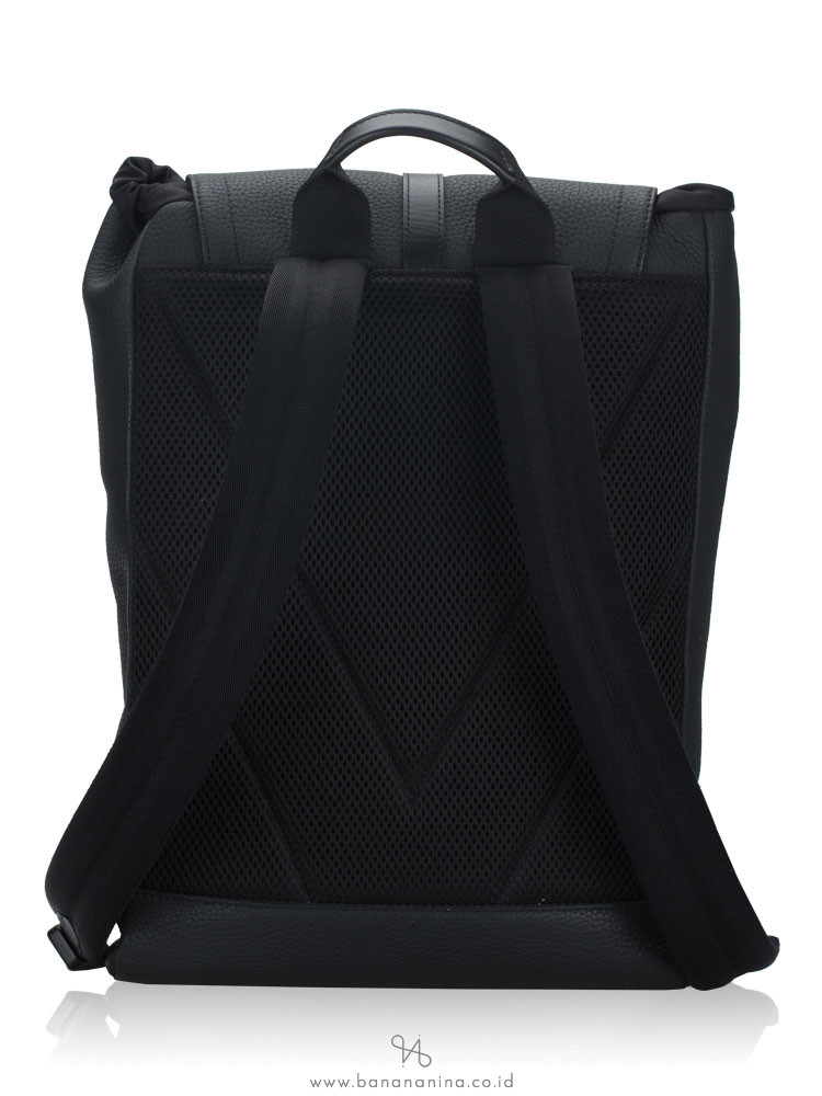 M58479 Louis Vuitton Taurillon Leather Classic Christopher Backpack-Black