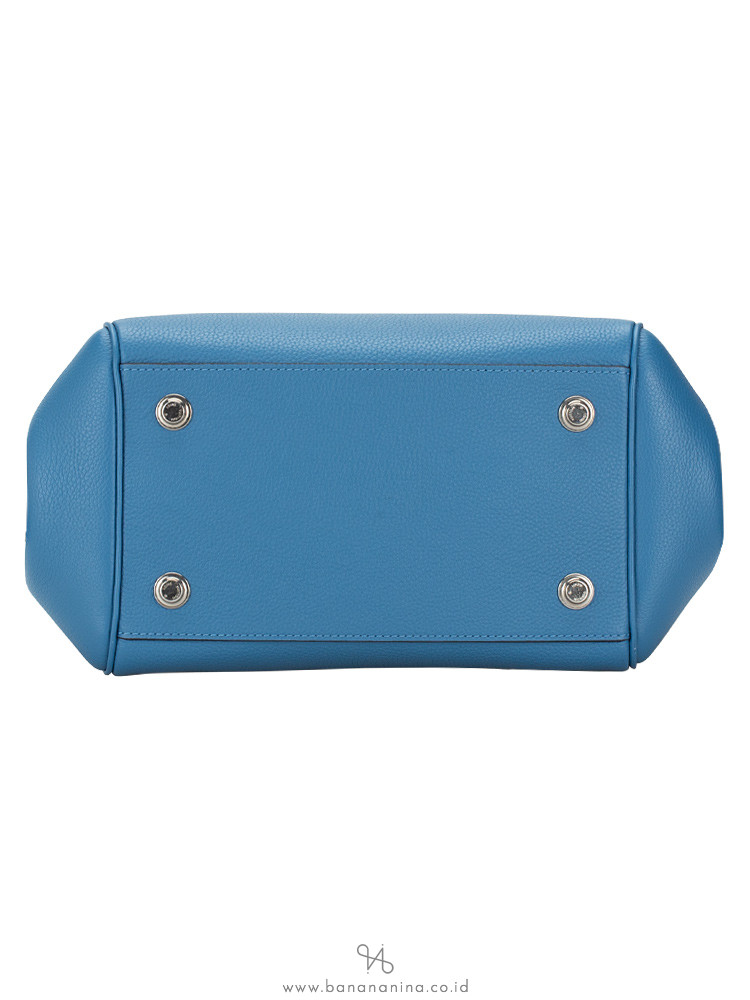 Louis Vuitton Milla Handbag Veau Nuage Calfskin PM Blue 15759062