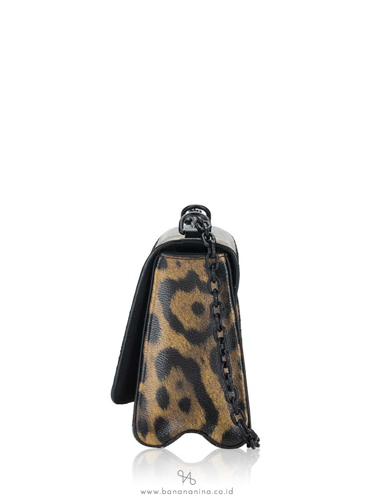 Louis Vuitton Twist Convertible Handbag Wild Animal Print Canvas