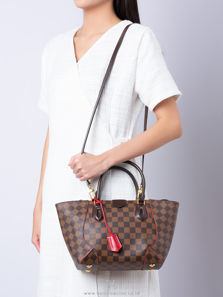 Louis Vuitton Caissa PM Damier Rose Ballerine Shoulder Bag