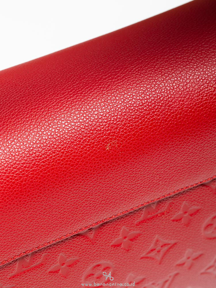 Louis Vuitton Monogram Empreinte Trocadero M50438 Cerise Cherry