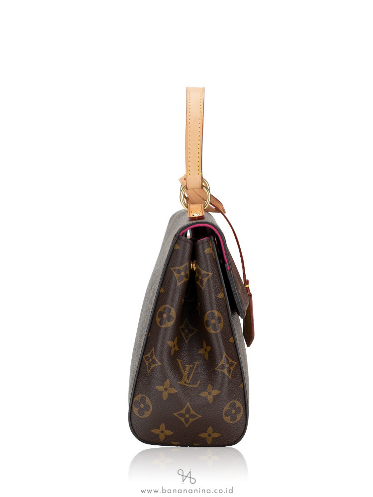 Louis Vuitton Calfskin Cluny BB Shoulder Strap Bordeaux Fuchsia -  MyDesignerly
