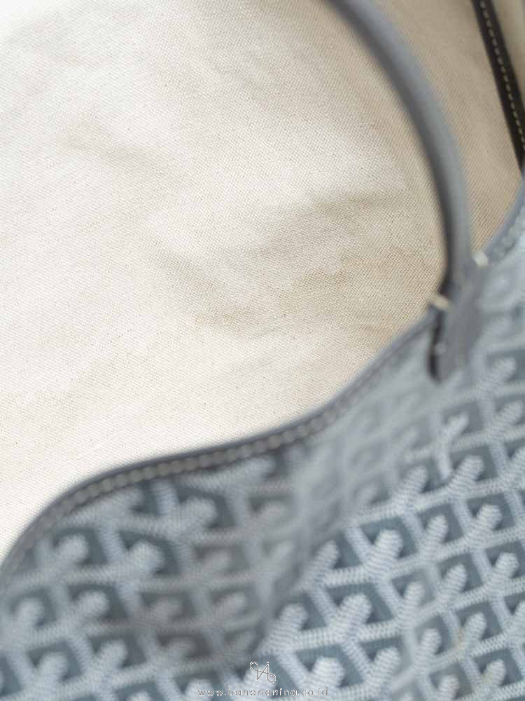 Goyard Gray Goyardine Saint Louis GM Grey Cloth Cloth ref.970154